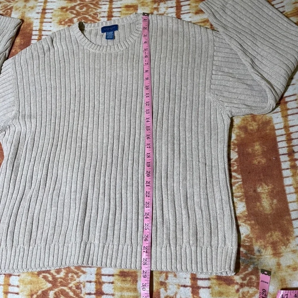 Vintage Oversized Ribbed Sweater - Picture 8 of 10